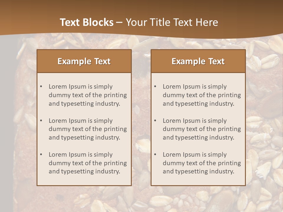 Shopping Fattening Health PowerPoint Template