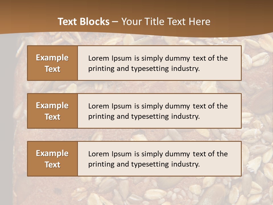 Shopping Fattening Health PowerPoint Template