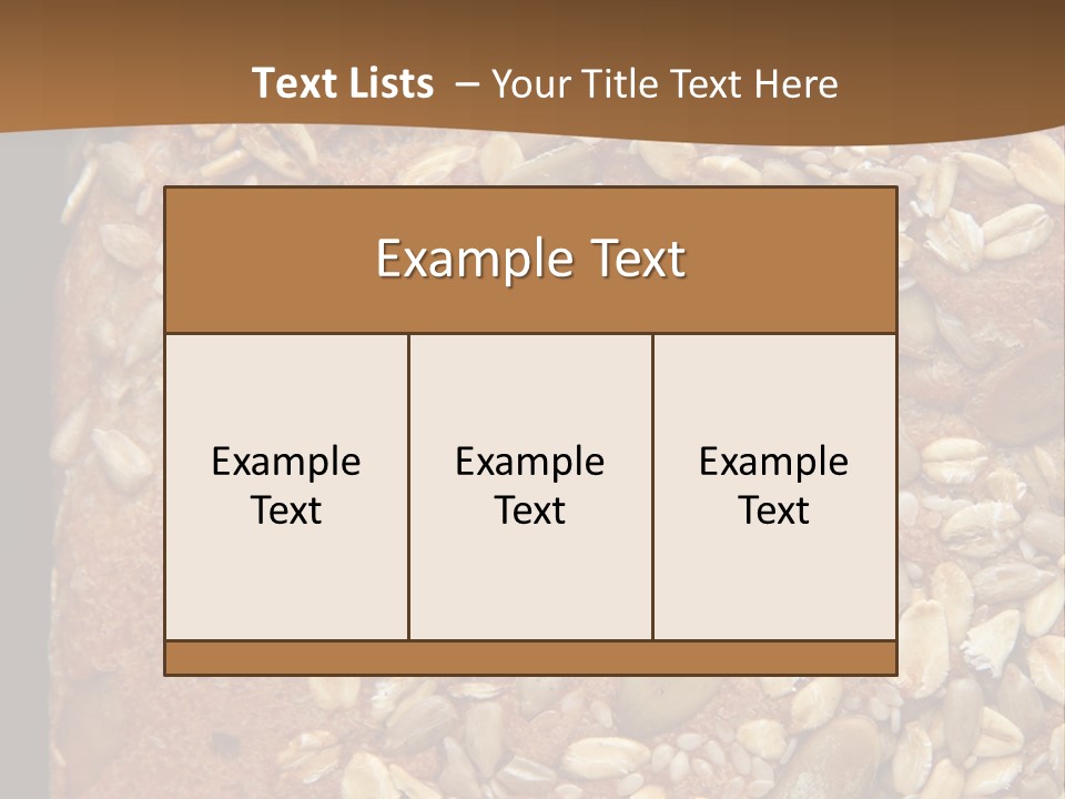 Shopping Fattening Health PowerPoint Template
