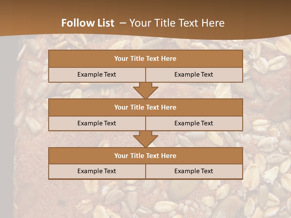 Shopping Fattening Health PowerPoint Template