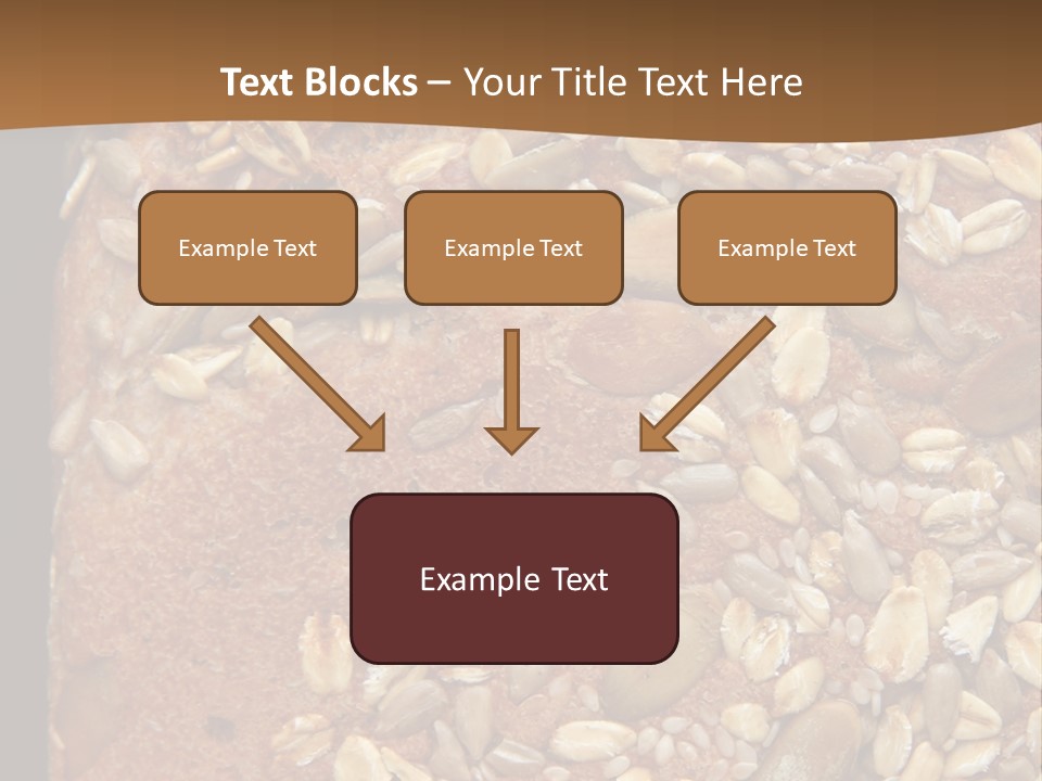 Shopping Fattening Health PowerPoint Template