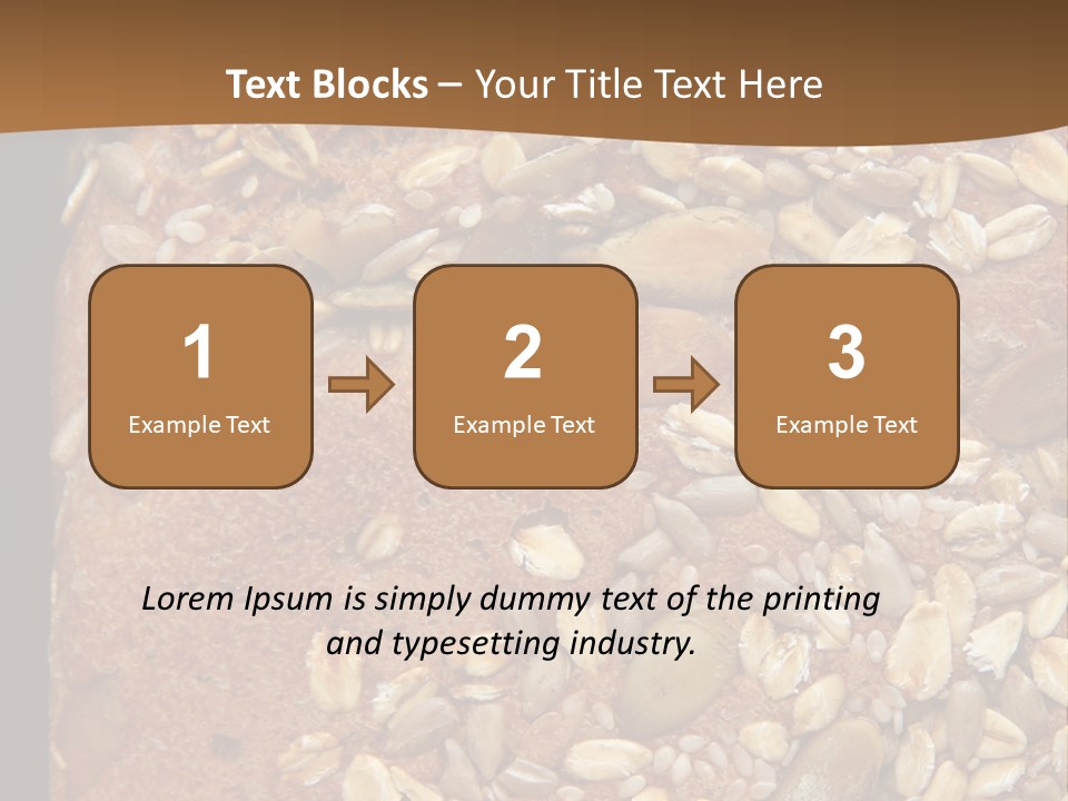 Shopping Fattening Health PowerPoint Template