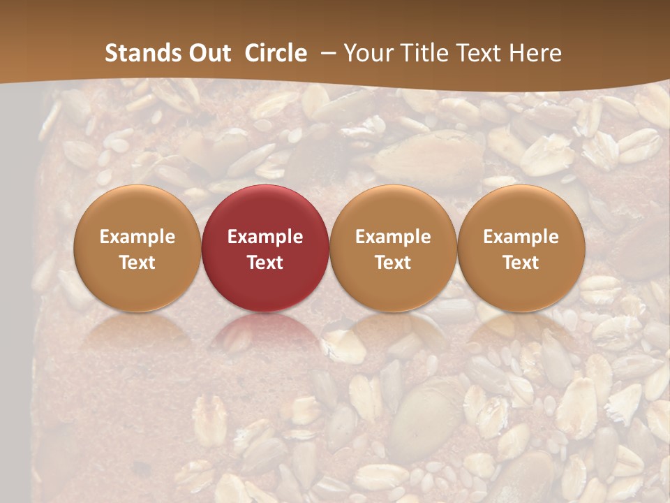 Shopping Fattening Health PowerPoint Template