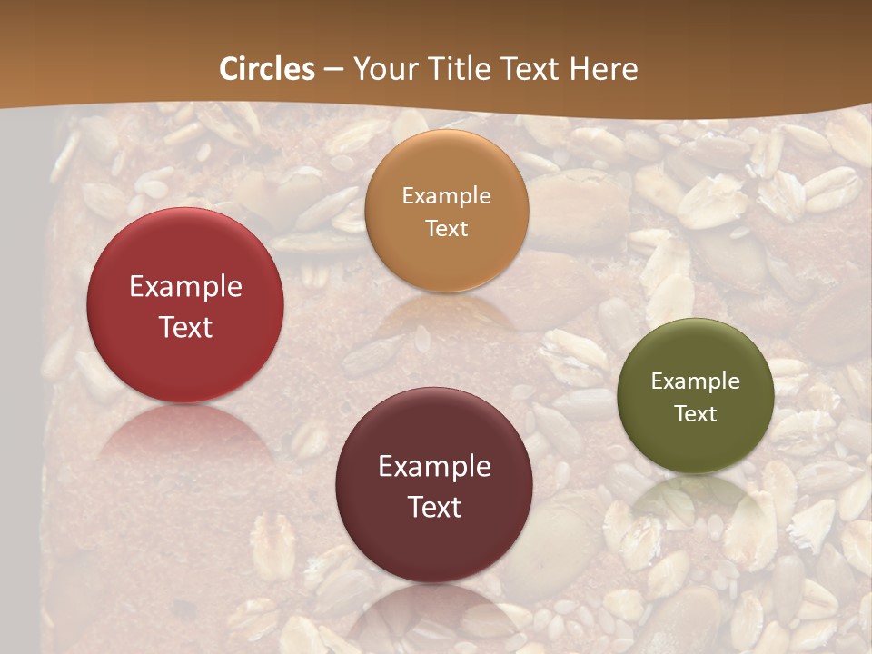 Shopping Fattening Health PowerPoint Template