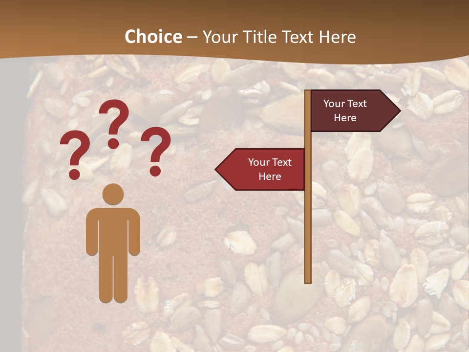 Shopping Fattening Health PowerPoint Template