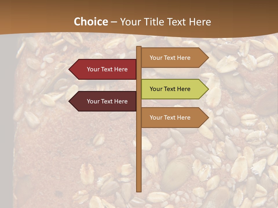Shopping Fattening Health PowerPoint Template