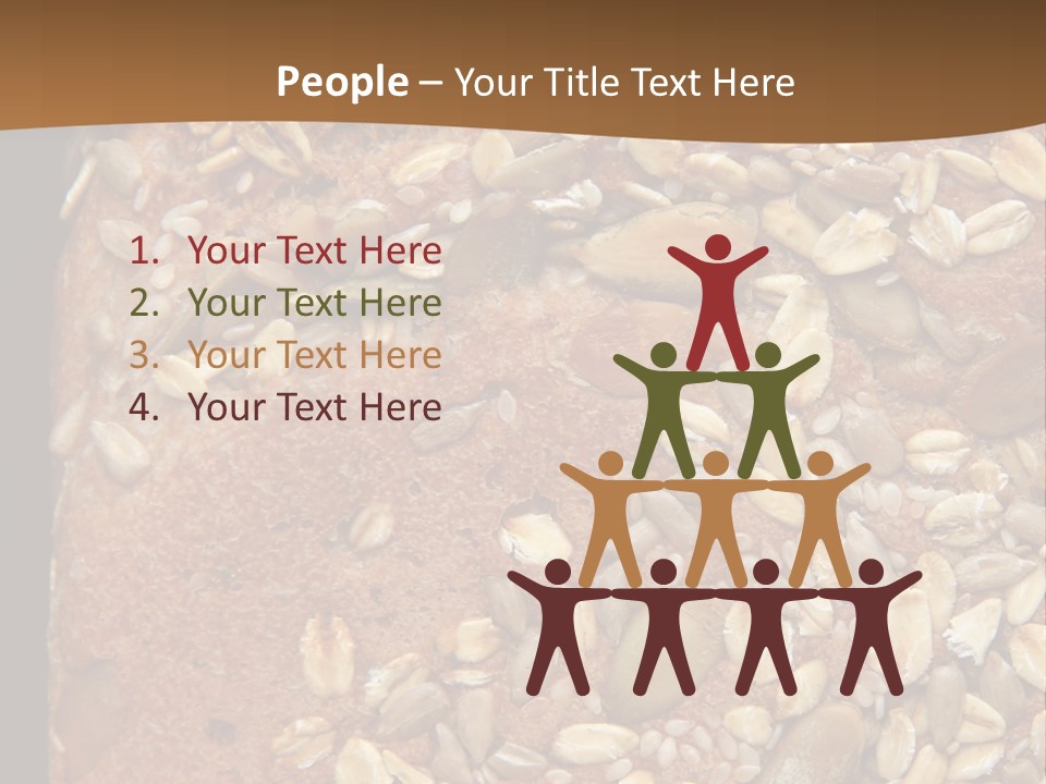 Shopping Fattening Health PowerPoint Template