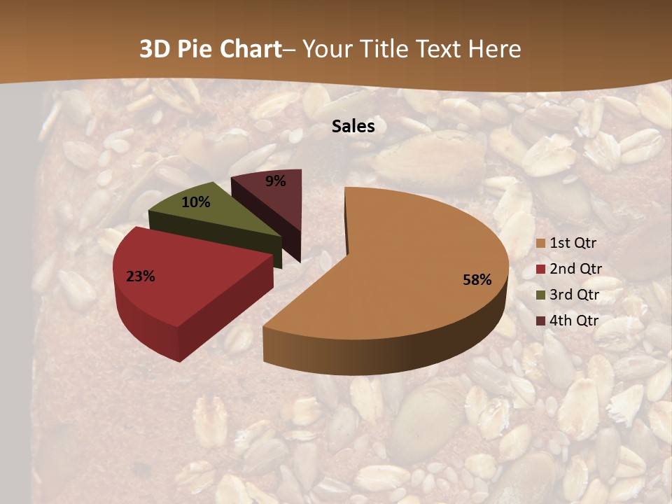 Shopping Fattening Health PowerPoint Template