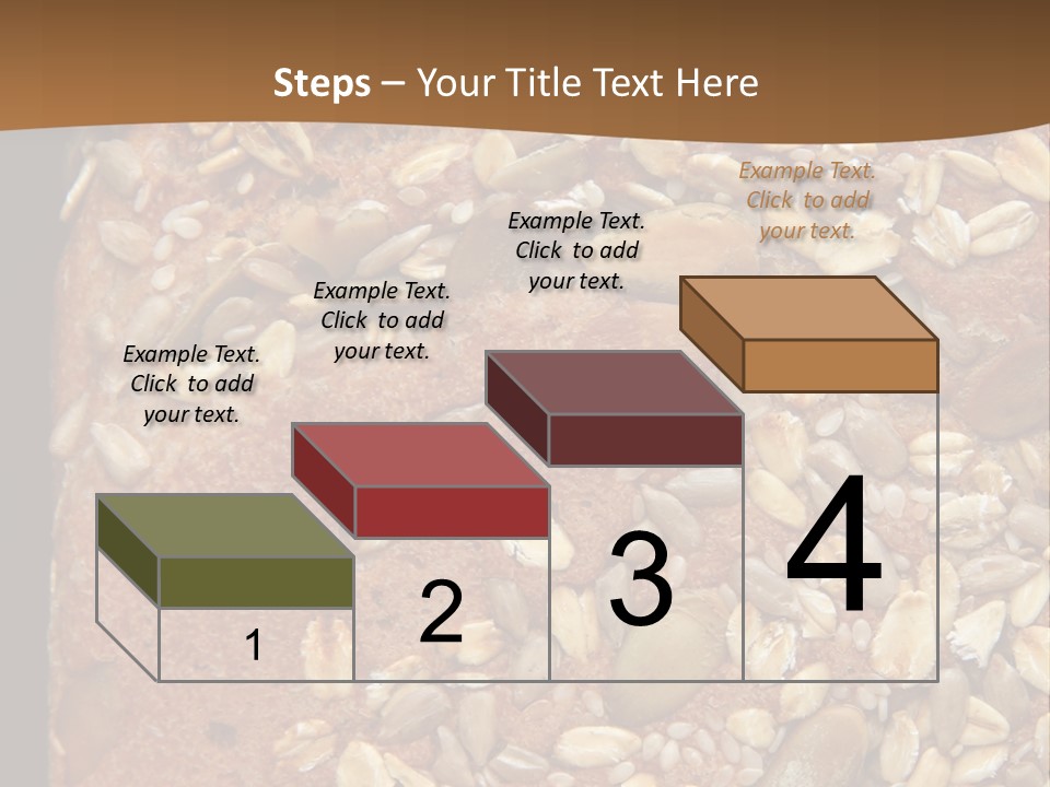 Shopping Fattening Health PowerPoint Template