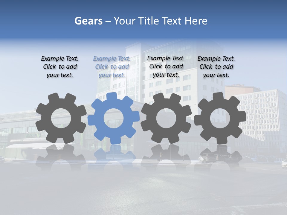 Investor Sberbank Administration PowerPoint Template