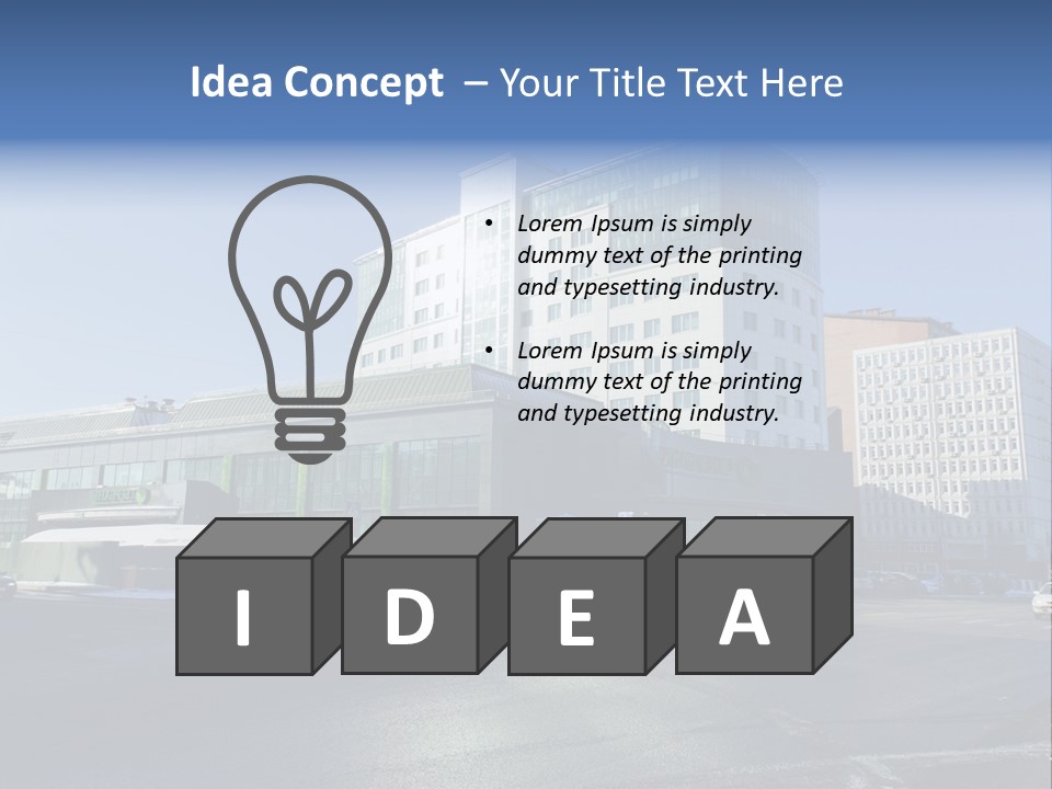 Investor Sberbank Administration PowerPoint Template