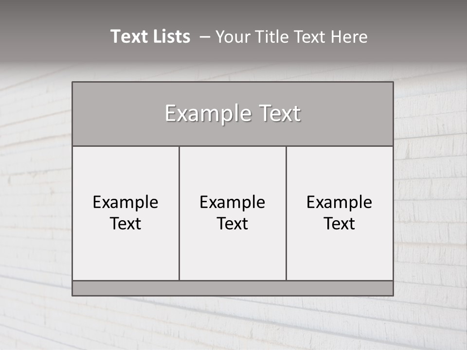 Wall Plasterboard Sheetrock PowerPoint Template