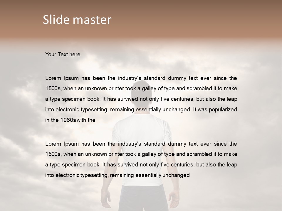 Adult Color Guy PowerPoint Template