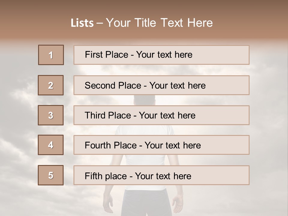 Adult Color Guy PowerPoint Template