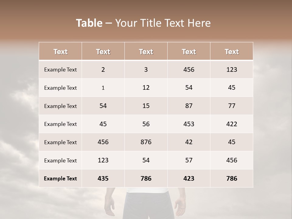 Adult Color Guy PowerPoint Template