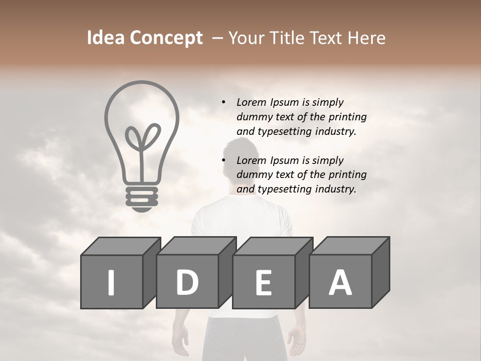 Adult Color Guy PowerPoint Template