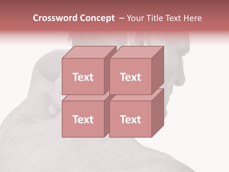 Injury Shoulder Touch PowerPoint Template