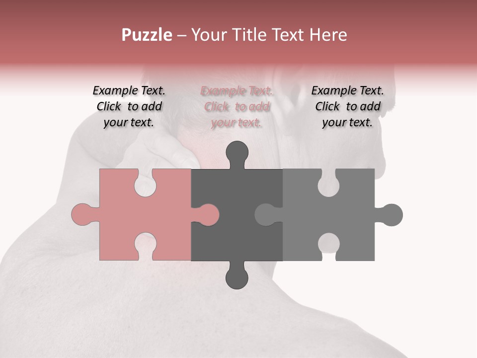 Injury Shoulder Touch PowerPoint Template