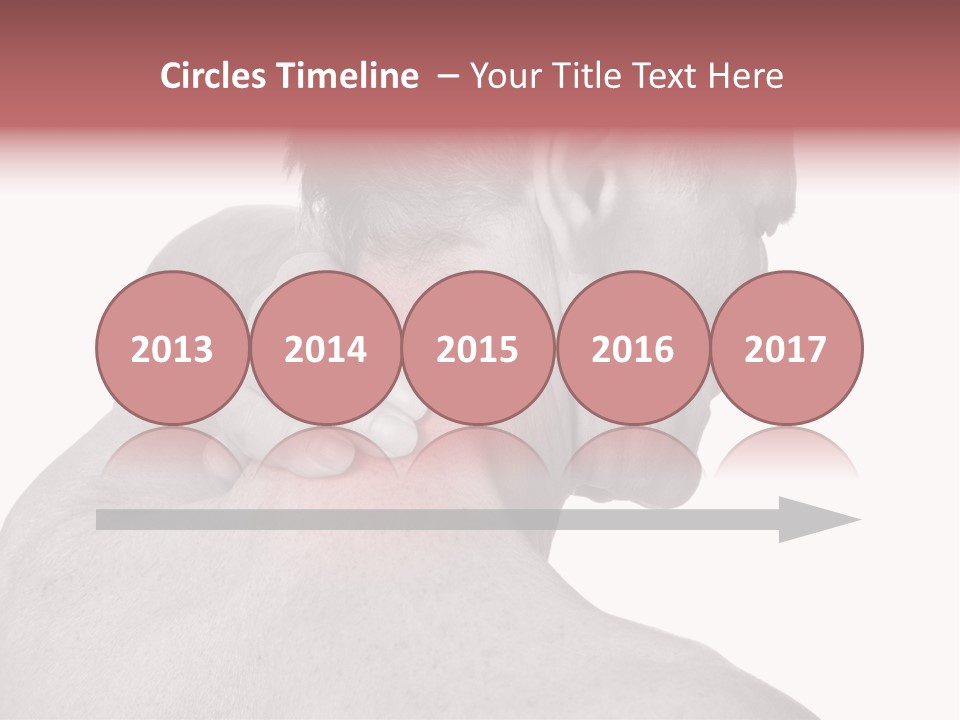 Injury Shoulder Touch PowerPoint Template