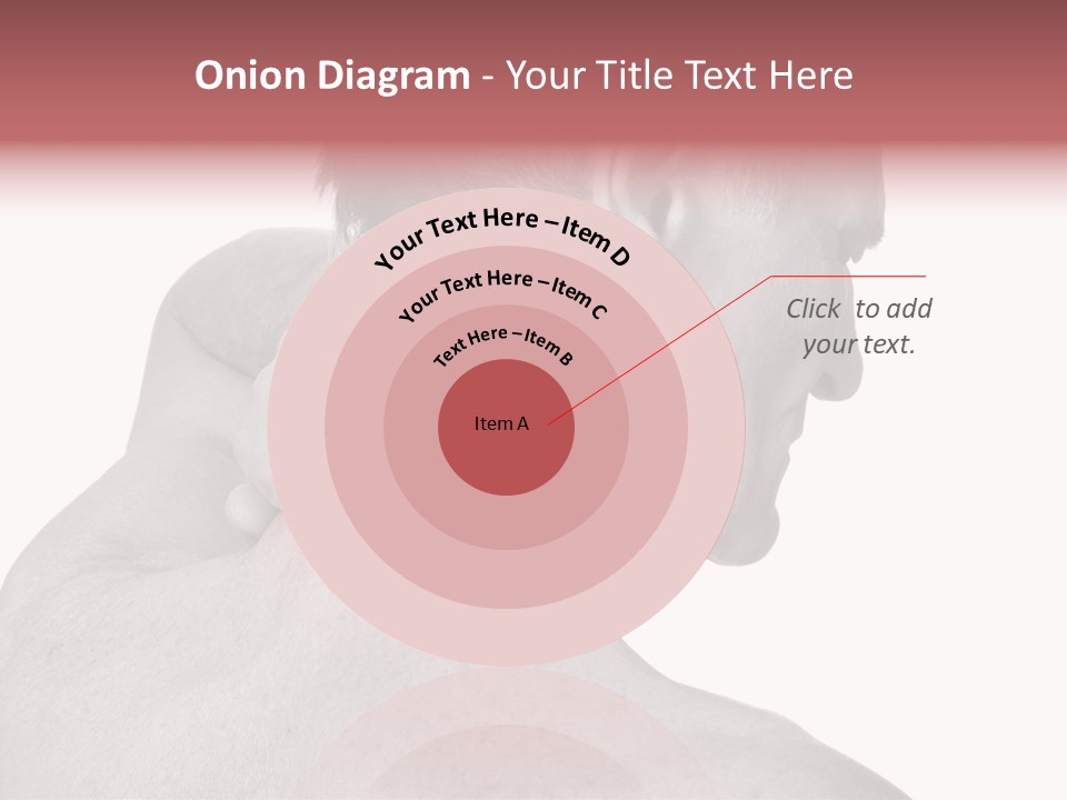 Injury Shoulder Touch PowerPoint Template