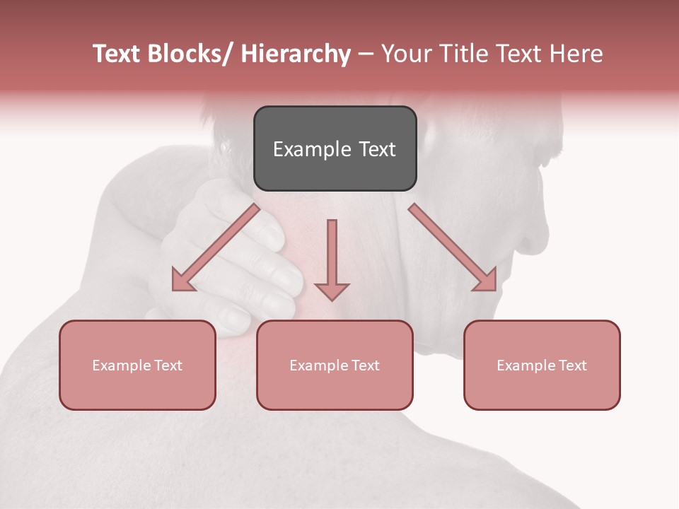 Injury Shoulder Touch PowerPoint Template