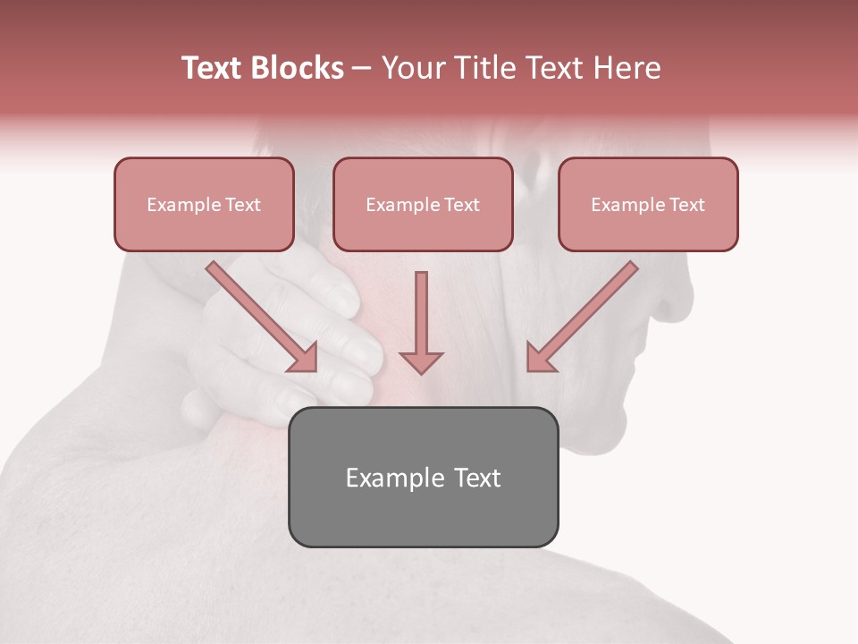 Injury Shoulder Touch PowerPoint Template