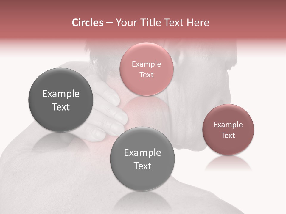 Injury Shoulder Touch PowerPoint Template