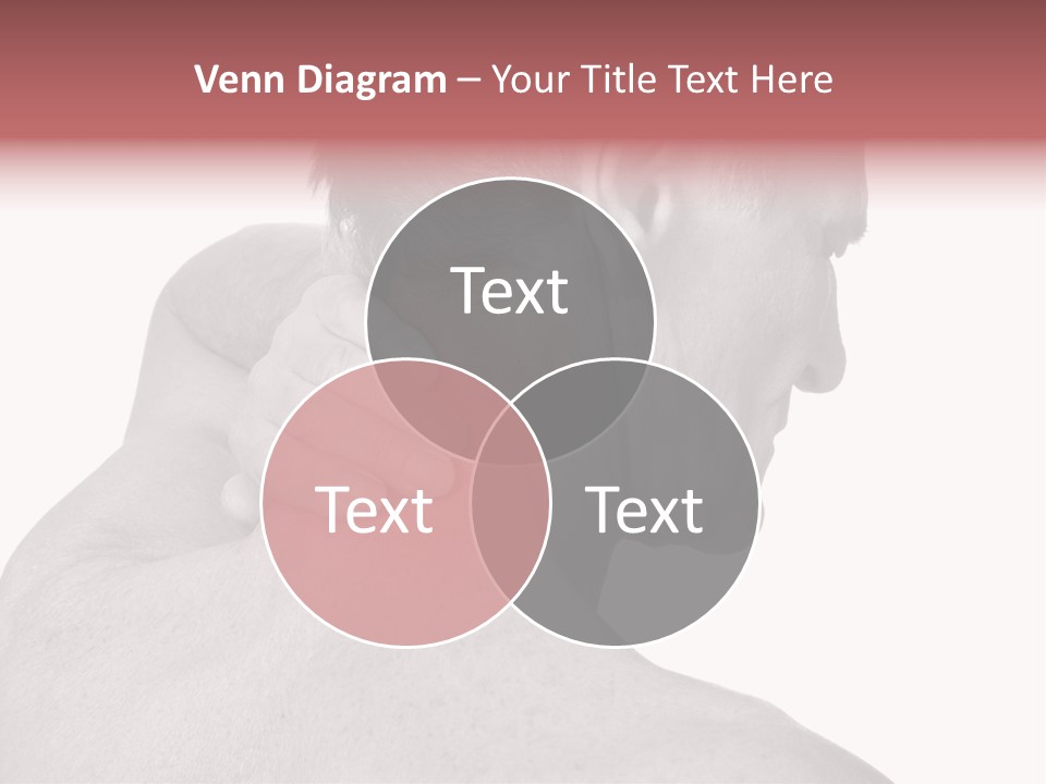 Injury Shoulder Touch PowerPoint Template