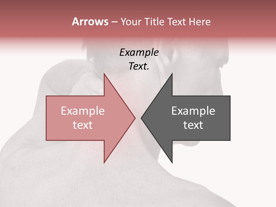 Injury Shoulder Touch PowerPoint Template
