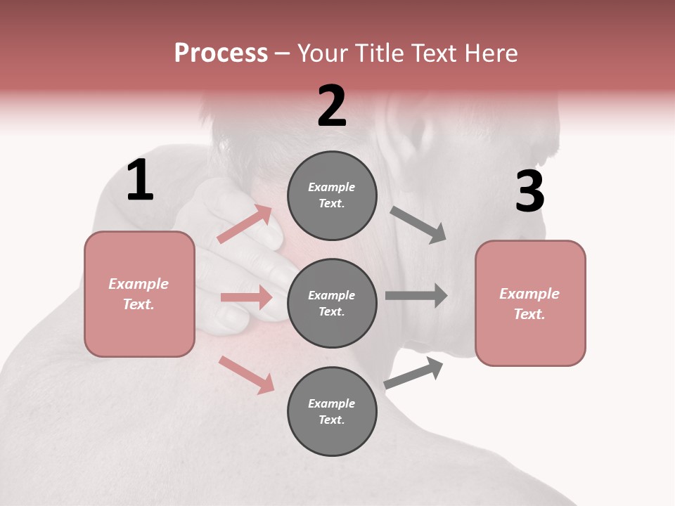 Injury Shoulder Touch PowerPoint Template