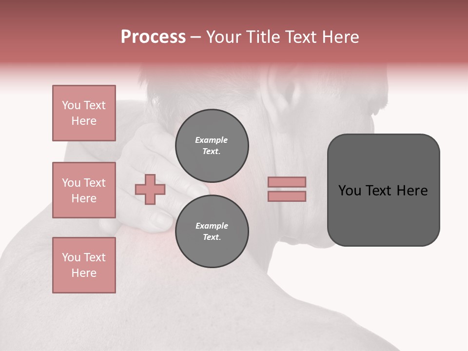 Injury Shoulder Touch PowerPoint Template