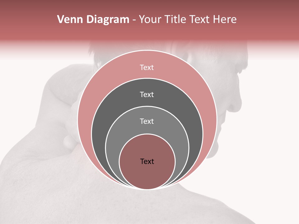 Injury Shoulder Touch PowerPoint Template