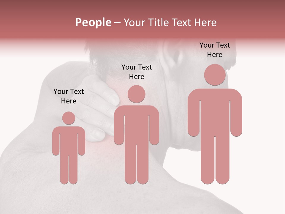 Injury Shoulder Touch PowerPoint Template