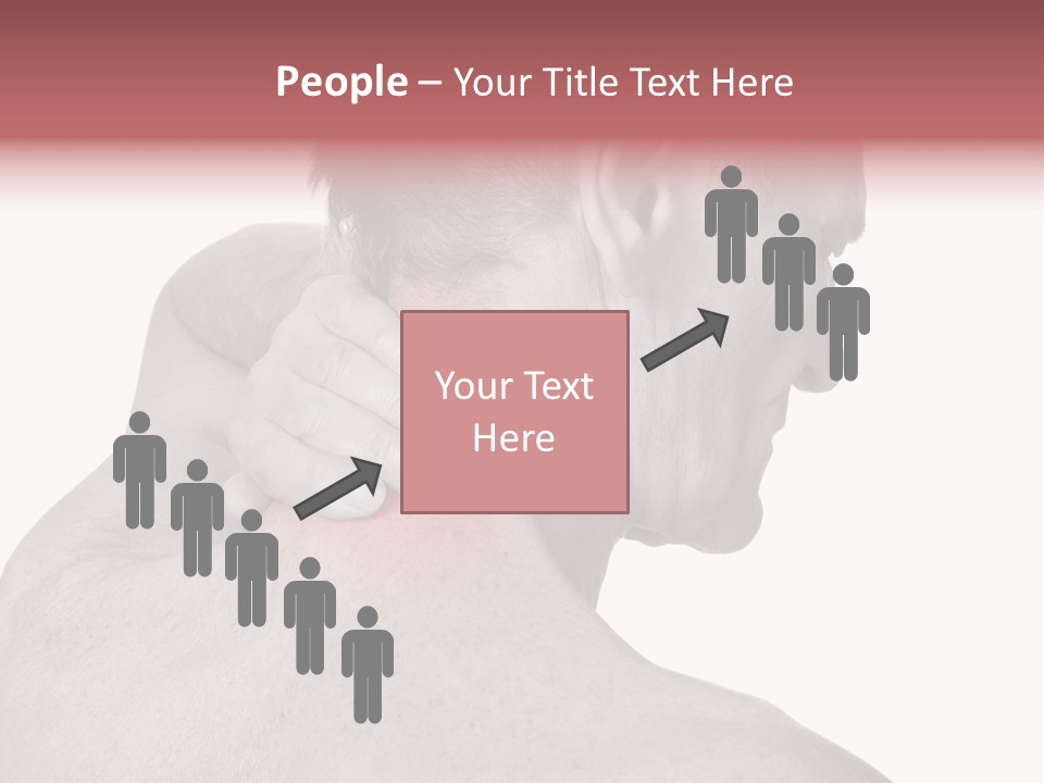 Injury Shoulder Touch PowerPoint Template
