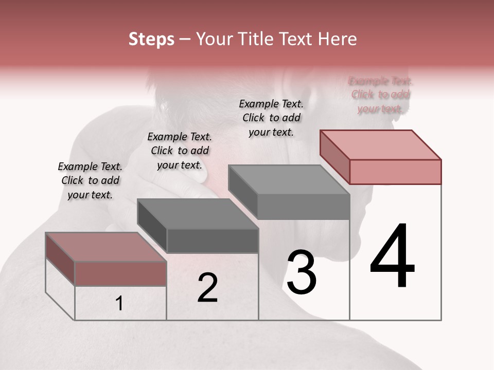 Injury Shoulder Touch PowerPoint Template