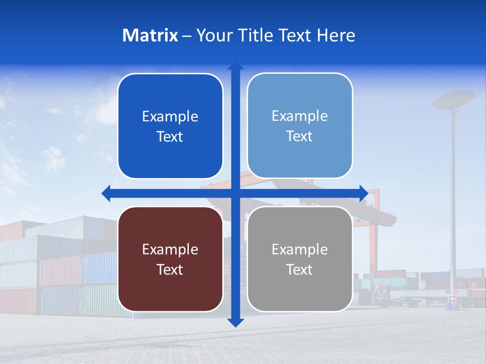 Transport Day Storage PowerPoint Template
