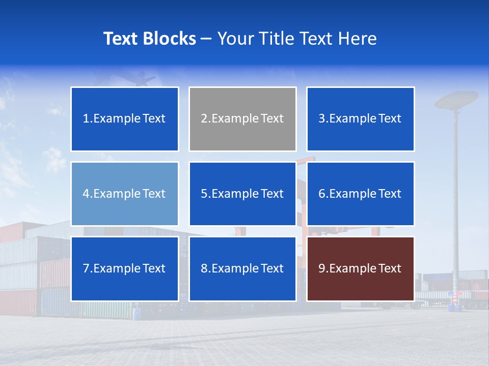 Transport Day Storage PowerPoint Template
