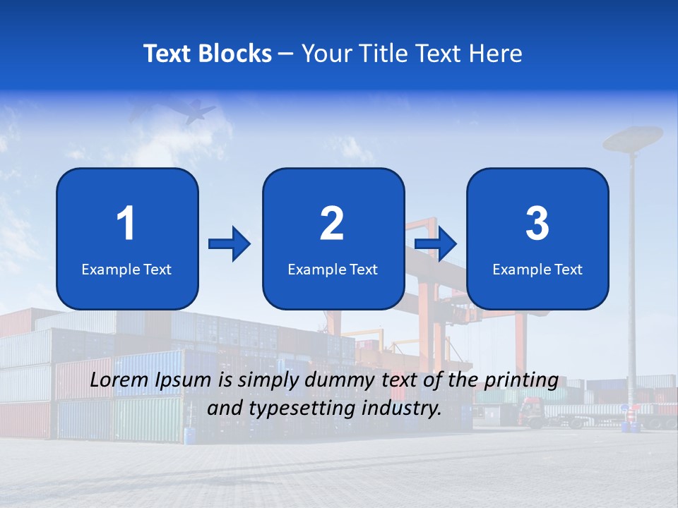 Transport Day Storage PowerPoint Template