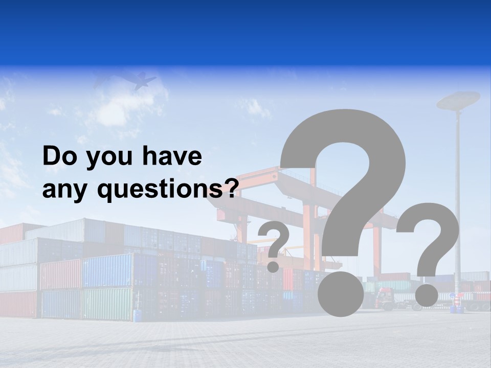 Transport Day Storage PowerPoint Template