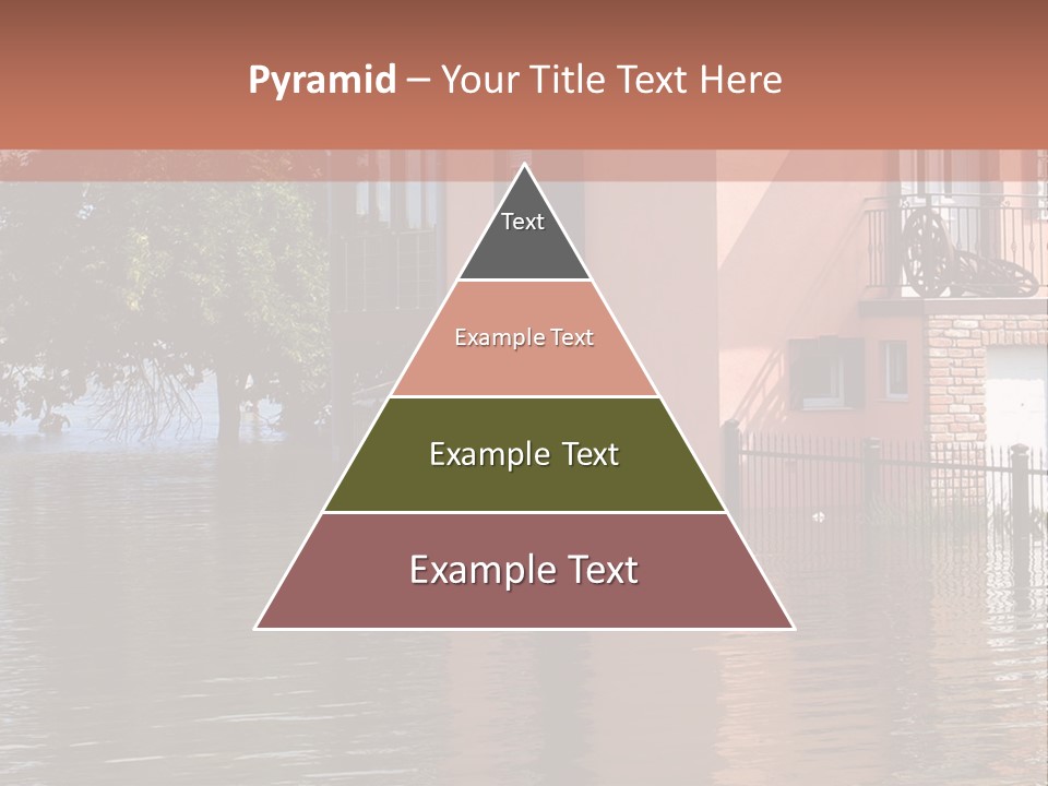 Spring Entrance Property PowerPoint Template