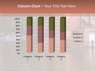 Spring Entrance Property PowerPoint Template