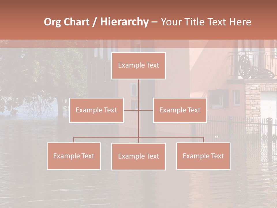 Spring Entrance Property PowerPoint Template