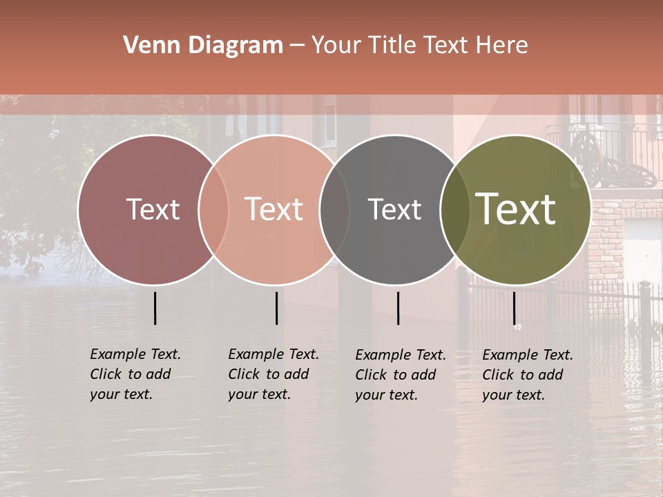 Spring Entrance Property PowerPoint Template