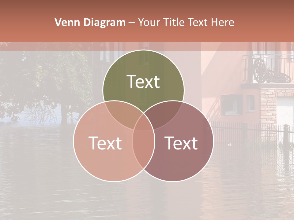 Spring Entrance Property PowerPoint Template