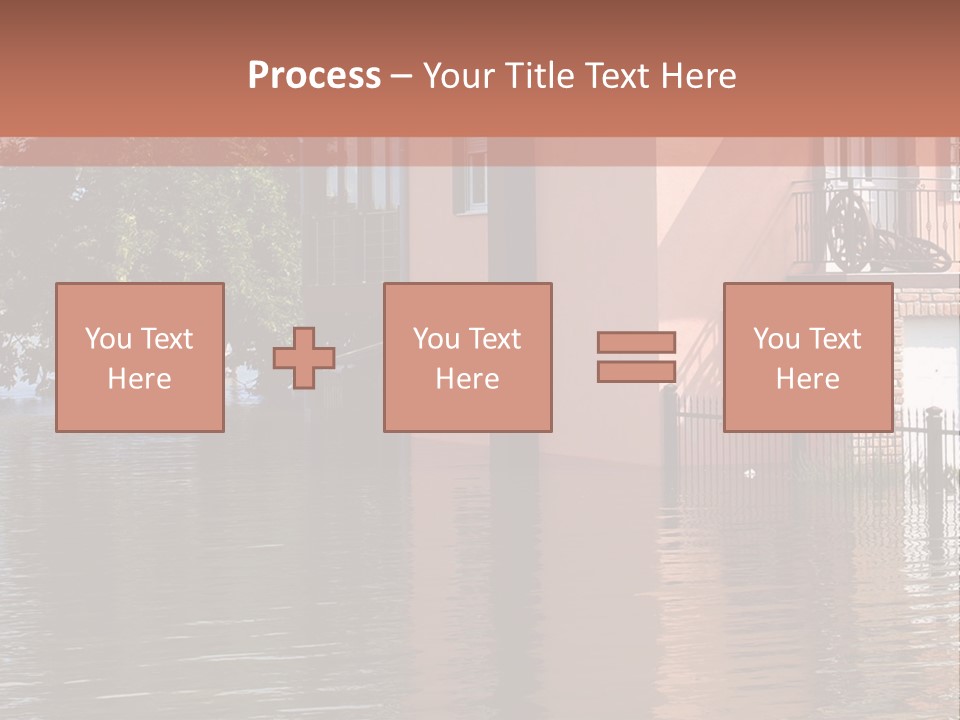 Spring Entrance Property PowerPoint Template