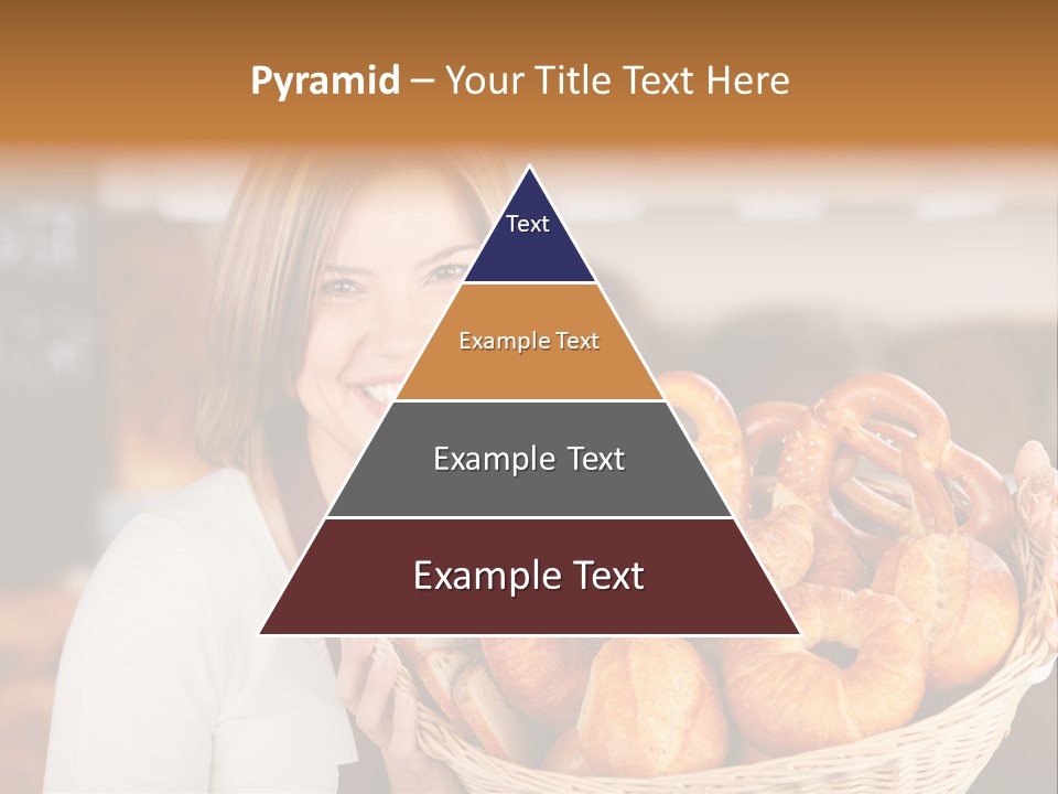 Traditional Baker Shop Assistant PowerPoint Template