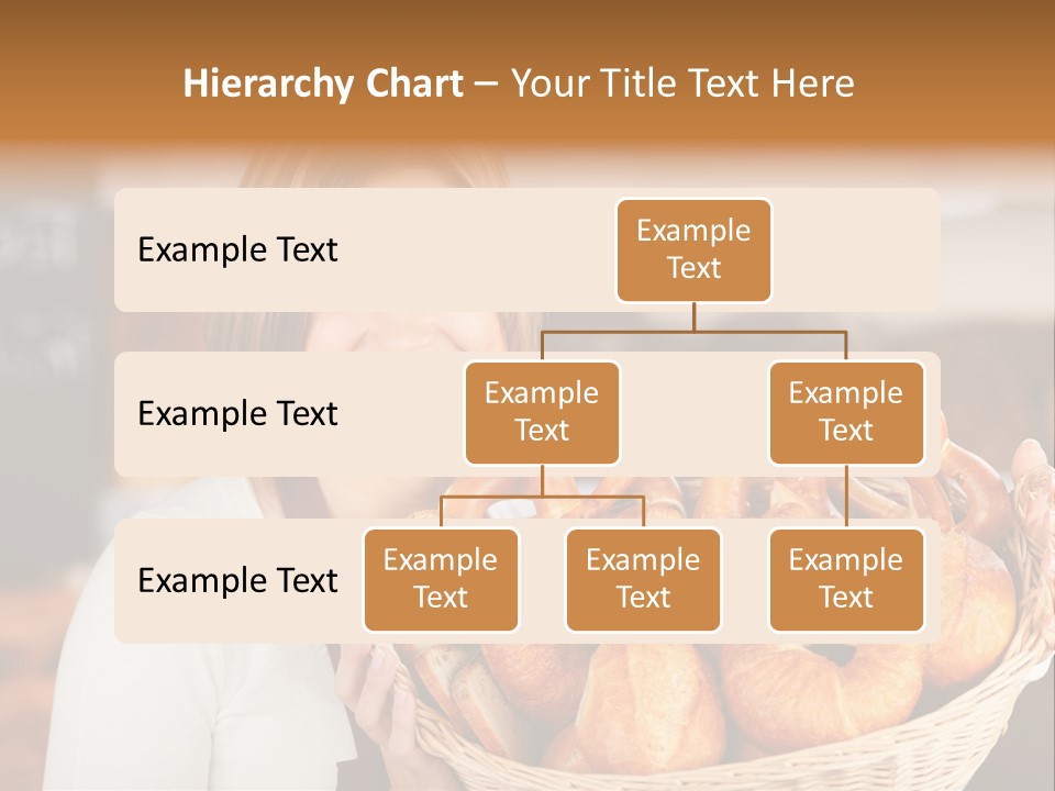Traditional Baker Shop Assistant PowerPoint Template