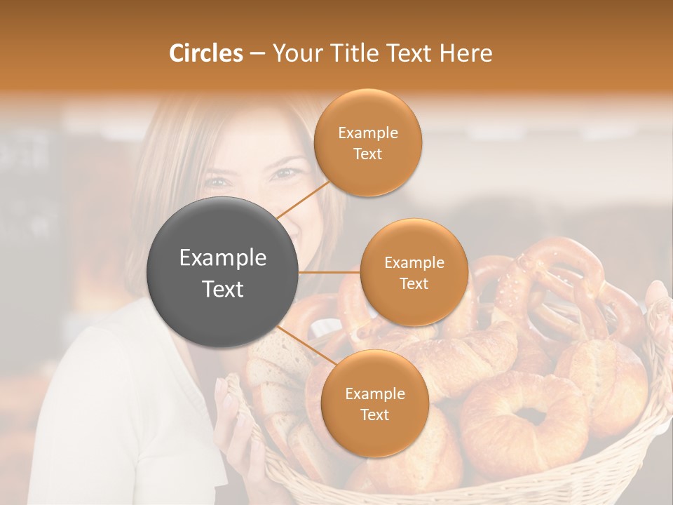 Traditional Baker Shop Assistant PowerPoint Template