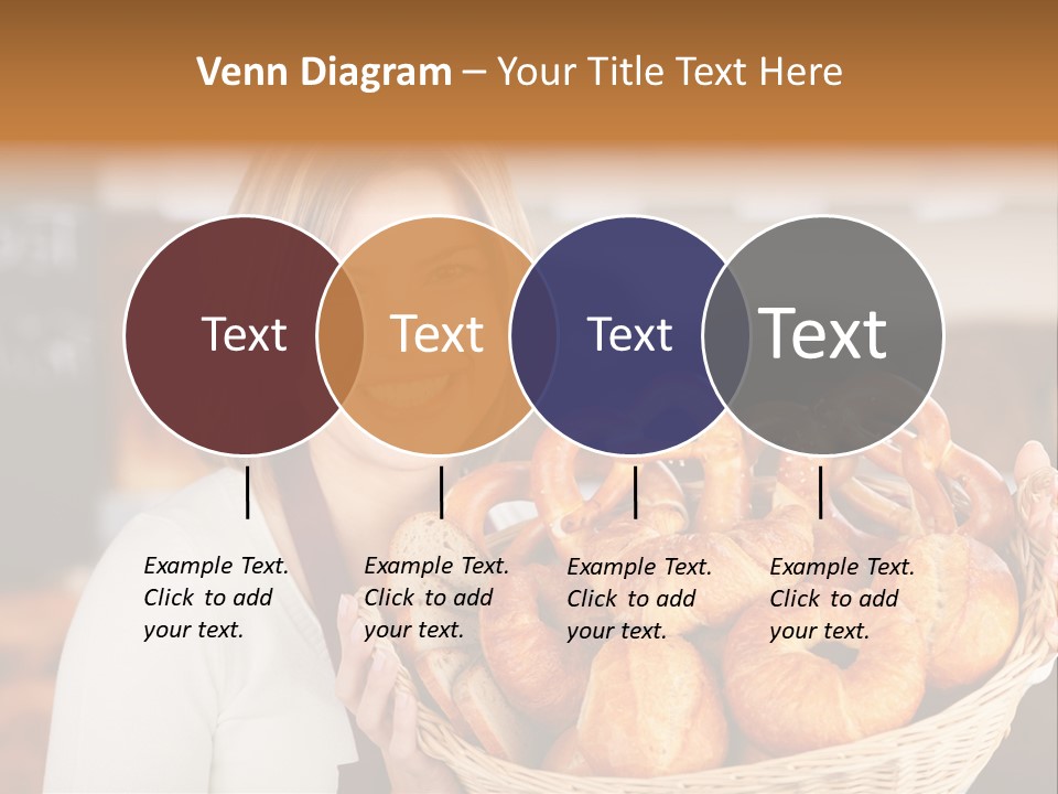 Traditional Baker Shop Assistant PowerPoint Template