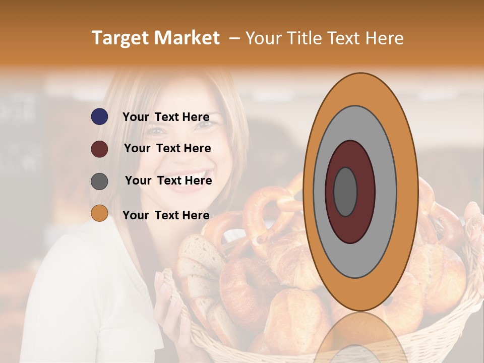 Traditional Baker Shop Assistant PowerPoint Template